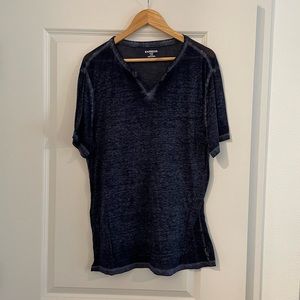 Express Short Sleeve Henley Tee